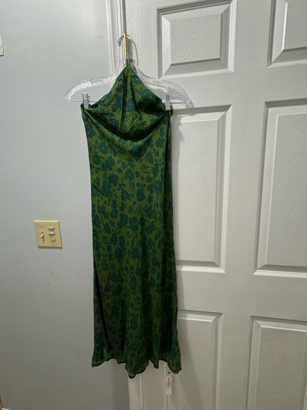 Reformation Floria Dress In Everglade Size Small NWT - Picture 3 of 7